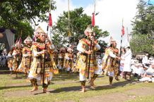 Bhakti Penganyar Kota Denpasar di Pura Mandhara Giri Semeru Agung, WHDI Kota Denpasar Ngayah Tari Rejang Sari dan Rejang Renteng, Forum Perbekel/Lurah Ngayah Tari Baris Gede Pemkot Denpasar