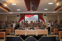 Kapolda Bali Ikuti Taklimat Akhir Audit Kinerja Itwasum Polri Tahap II T.A. 2022 Kapolda Bali