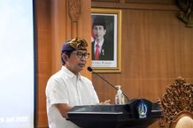 Sekda Adi Arnawa Buka Kongres Tahunan/Askab PSSI Kabupaten Badung Sekda Wayan Adi Arnawa