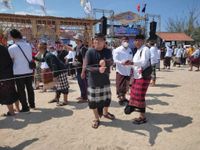Ratusan Layang-layang Ikuti Festival Layangan Bali di Pantai Mertasari Sanur Lomba Layang-layang