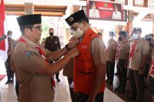 Lantik Pengurus Ranting Gerakan Pramuka 2022-2025, Bupati Tabanan Harap Generasi Muda Mampu Hadapi Tantangan Yang Semakin Kompleks Tabanan