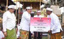 Wagub Cok Ace Hadiri Karya Melaspas Gedong Sineb Pura Dalem Puri Peliatan Ubud Puri Peliatan Ubud