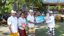 Ngaben Gratis di Yehembang Kauh, Wabup Ipat Ajak Krama Bersinergi Dukung Program Pemerintah NGaben