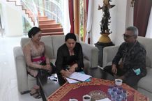 Penandatanganan MoU TP PKK Badung Dengan BNN Badung, Ciptakan Komitmen Keluarga Anti Narkoba Ketua TP PKK