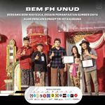 Gandeng Robi Navicula, BEM FH Unud Desain Pemanfaatan Sumber Daya Alam dengan Konsep Tri Hita Karana Tri Hita Karana