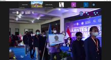 Kontes Robot Indonesia Tingkat Nasional Tahun 2022 Resmi di Buka, Tim Unud Siap Bersaing robot unud