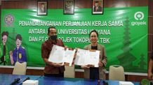 Perluas Jejaring Kerjasama, FISIP Udayana Laksanakan Penandatanganan PKS dengan PT. GOTO Gojek Tokopedia Tbk fisip unud