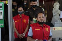 Kejari Denpasar Tahan 2 Orang Tersangka Terkait Kasus Dugaan Korupsi LPD Adat Serangan lpd serangan