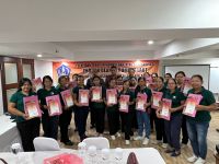 Tim Dosen FTP Unud Beri Pelatihan Teknis Produksi dan Standarisasi Produk Olahan Rumput Laut di Desa Kutuh ftp unud