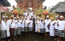 Bupati Tabanan Hadiri Padiksan IB. Ketut Artawa di Grya Jumpung Sesandan Grya Jumpung Sesandan