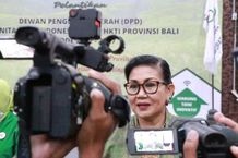 Putri Koster Hadiri Pelantikan DPD WTI HKTI Provinsi Bali Putri Koster