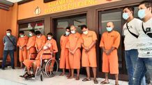 Buntut Kasus Pembakaran Rumah di Julah Polisi Tetapkan 9 Tersangka tersangka