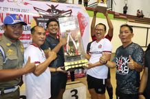 Satpol PP Juarai Turnamen Futsal Bupati Buleleng Cup VIII Tahun 2022 Buleleng