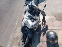 Kecelakaan Beruntun di Kalibukbuk, Motor Vs Motor Tabrak
