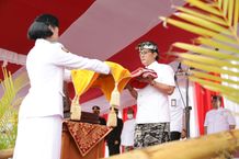 Peringatan Detik-Detik Proklamasi Kemerdekaan Ke-77 RI di Badung Badung
