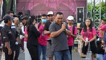 Hadiri Arem Festival, Bupati Tamba Bangga dan Apresiasi Kreativitas Sekaa Teruna Teruni Arem Festival