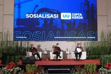 Sosialisasi Lanjutan UU Cipta Kerja Perkuat Meaningfull Participation UU Cipta Kerja