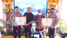 Diresmikan, Poslantas Sudirman Dewata di Jembrana Bernuansa Bali Jembrana