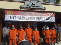 Beraksi di 6 TKP, Polda Bali Berhasil Ringkus Para Pelaku Spesialis Pembobol Hotel & Villa Polda Bali