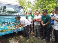 Bupati Jembrana Lepas Ekspor Kakao Fermentasi Ke Jepang Jembrana