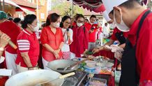 Rayakan HUT Ke-77 RI Tahun 2022, Kecamatan Denpasar Gelar Lomba Masak Nasi Goreng Sehat ‘Merah Putih’ Denpasar