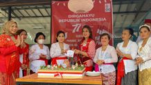 Ayu Kristi Arya Wibawa Dukung Kebaya Goes To UNESCO Denpasar