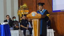 Bupati Tamba Tantang Alumni Poltek Kelautan dan Perikanan Kembangkan Sektor Kelautan Jembrana