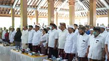Bupati Jembrana Buka Lokasabha Pratisentana Pangeran Tangkas Kori Agung Jembrana