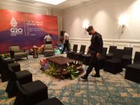 Pastikan Keamanan Pelaksanaan The 3rd Health WGM & G20 Side Event, Polda Bali Lakukan Sterilisasi Badung