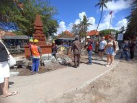 Progres Penataan Pantai Sanur Capai 66,57 Persen, Pembangunan Infrastruktur Jalan dan Trotoarisasi Juga Digenjot Denpasar