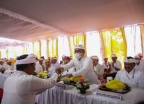Wali Kota Jaya Negara Hadiri Karya Atma Wedana Maligia Punggel Desa Adat Kesiman Denpasar