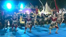 Duta Seni Jembrana Tampilkan Atraksi Barata Yuda Pada Kediri Nite Carnival 2022 Jembrana