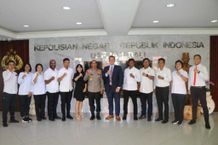 Wakapolda Bali Terima Kunjungan dan Pengarahan dari INL Polda Bali