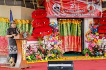 Bupati Giri Prasta Hadiri Jalan Sehat Gebyar Kemerdekaan RI, Ajak Masyarakat Jadi Kader Penjaga 4 Pilar Kebangsaan Bupati Nyoman Giri Prasta