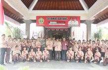 Bupati Tabanan Lepas 16 Penggalang Pramuka ke Jamnas XI Cibubur Jamnas XI Cibubur