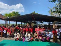 Lestarikan Budaya Bali, PC KMHDI Badung Adakan Pelatihan Nyurat Aksara Bali dan Pasraman Kilat di Desa Cemagi Lestarikan Budaya Bali
