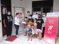 Semangat Berbagi, Ikatan Karyawan Astra Motor Bali Kunjungi Rumah Singgah YPKABALI Ikatan Karyawan