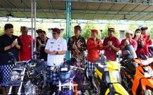 Gelar Kontes Motor, ST. Rama Wijaya Banjar Adat Kukuh Kerambitan Mendapat Apresiasi Bupati Tabanan Kontes Motor
