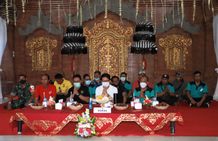 Sekda Adi Arnawa Hadiri Acara Kreativitas Lomba Sambut HUT Ke-77 RI di Banjar Bumi Mekar Sari Badung
