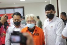 Terkait Dugaan Korupsi, Ditreskrimsus Polda Bali Resmi Tahan Mantan Ketua LPD Adat Ungasan LPD Ungasan