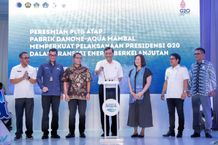 PLTS Atap Danone-Aqua Mambal Diresmikan, Bupati Giri Prasta Dukung Pemanfaatan Energi Terbarukan BADUNG