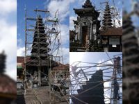 Renovasi Pelinggih Luhur Ratu Mas Sakti Terus Dikebut Pengerjaannya Ratu Mas Sakti
