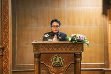 Bupati Giri Prasta Sampaikan Penjelasan Perubahan KUA-PPAS TA 2022, Syukuri Target Pendapatan Terpenuhi Bupati Giri Prasta