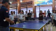 Sinergi dengan BNN, Bupati Jembrana Buka Tenis Meja Jembrana Open 2022 se-Bali Tenis Meja