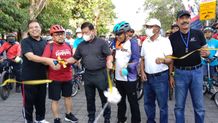 Sekda I.B Alit Wiradana Buka Fun Bike Serangkaian HUT Ke-62 Tahun Smansa Denpasar Sekda I.B Alit Wiradana