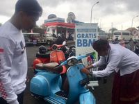 Kampanye BBM Berkualitas, Pertamina Tempel Stiker Kendaraan Pertamax Series dan Dex Series Pertamina