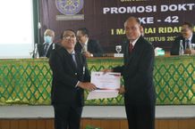 Promosi Doktor Ke-42 Fakultas Teknik Universitas Udayana fakultas teknik unud