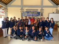 KKN PPM Universitas Udayana di Desa Mendoyo Dauh Tukad Jembrana, Undang Dosen Prodi TPB Adakan Sosialisasi Pengelolaan Sampah kkn ppm