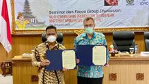 Usung Nilai Kemanusiaan, Universitas Udayana dan ICRC Tandatangani MoU unud icrc