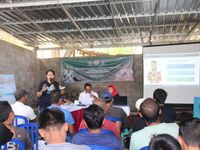 Akademisi FKP Unud Perkenalkan Aplikasi Automatic Trade Fish di Desa Seraya fkp unud